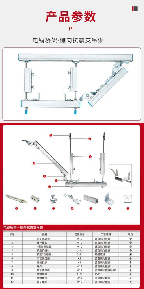 重 慶抗震支架制造廠家 消防管道抗震支架 管廊支吊架定制加工